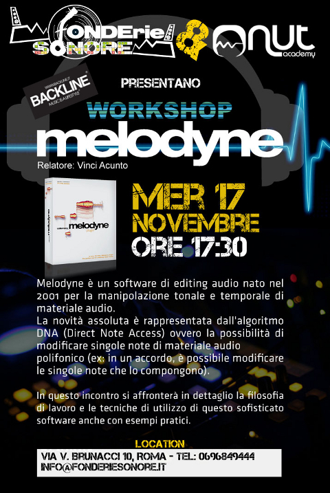 Workshop: Introducing Melodyne