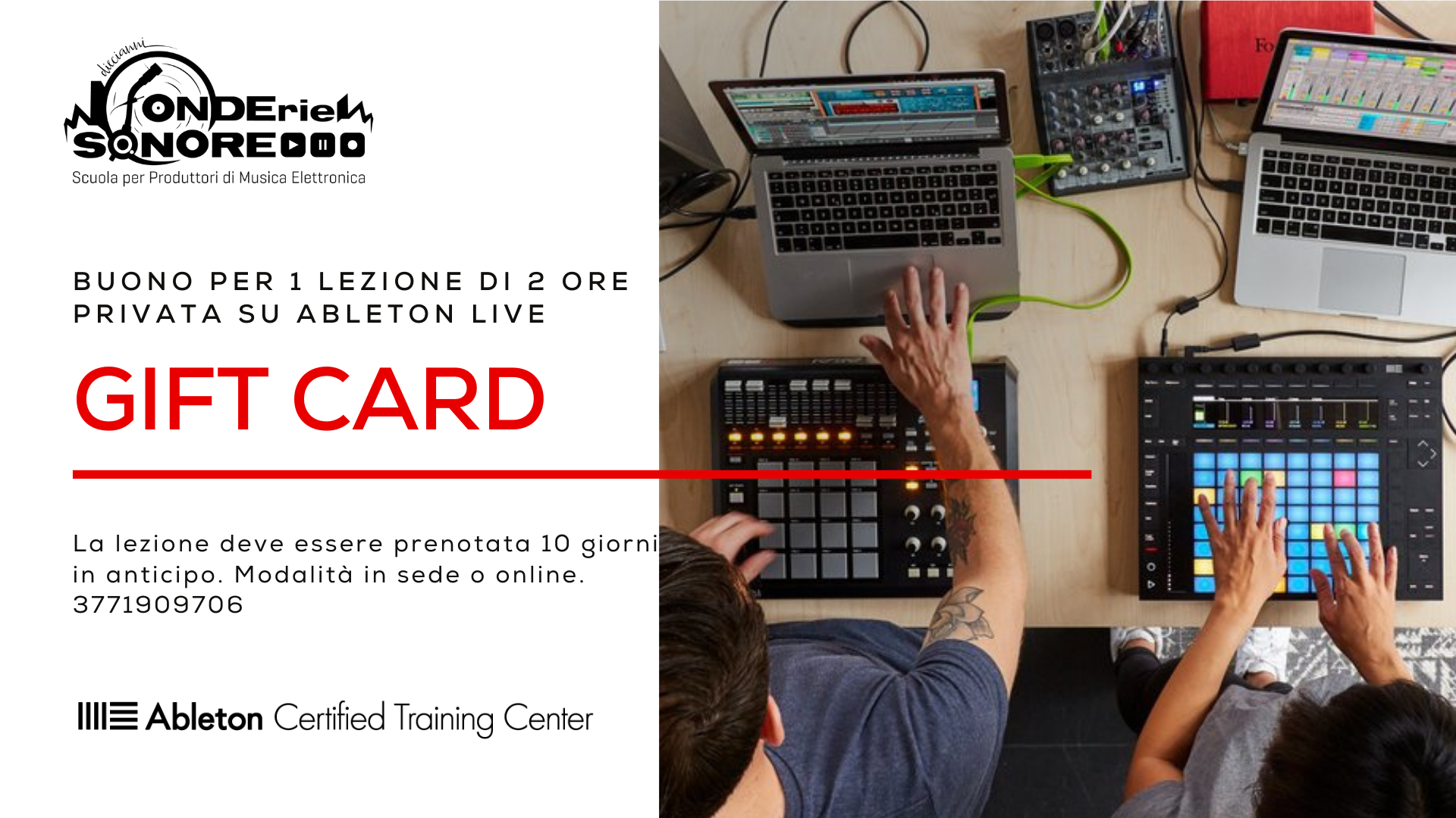 Gift Card Fonderie Sonore